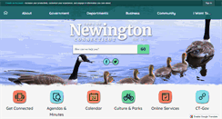 Desktop Screenshot of newingtonct.gov