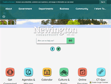 Tablet Screenshot of newingtonct.gov